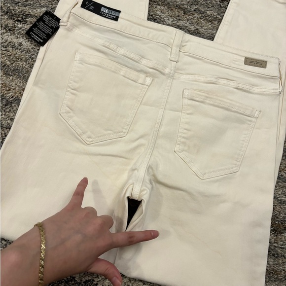 Liverpool Ankle Skinny Jeans Sz 6/28 NWT | Liverpool Cream Tan Skinny Jeans NEW- - Picture 6 of 15